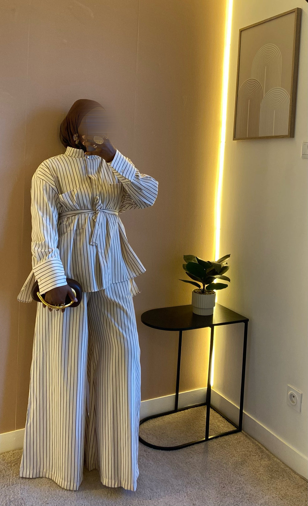 Ensemble pantalon Rayure AMAYA