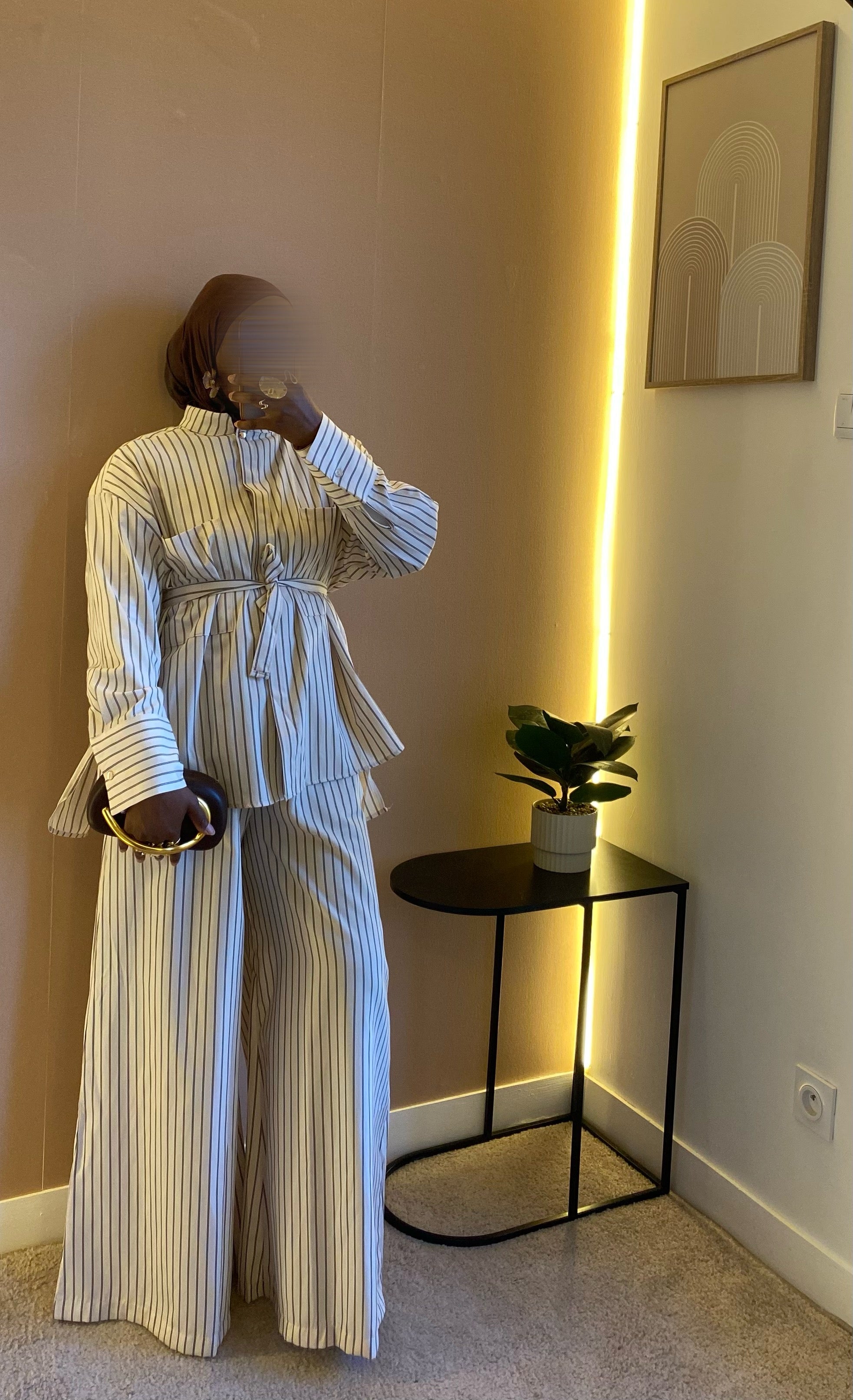 Ensemble pantalon Rayure AMAYA