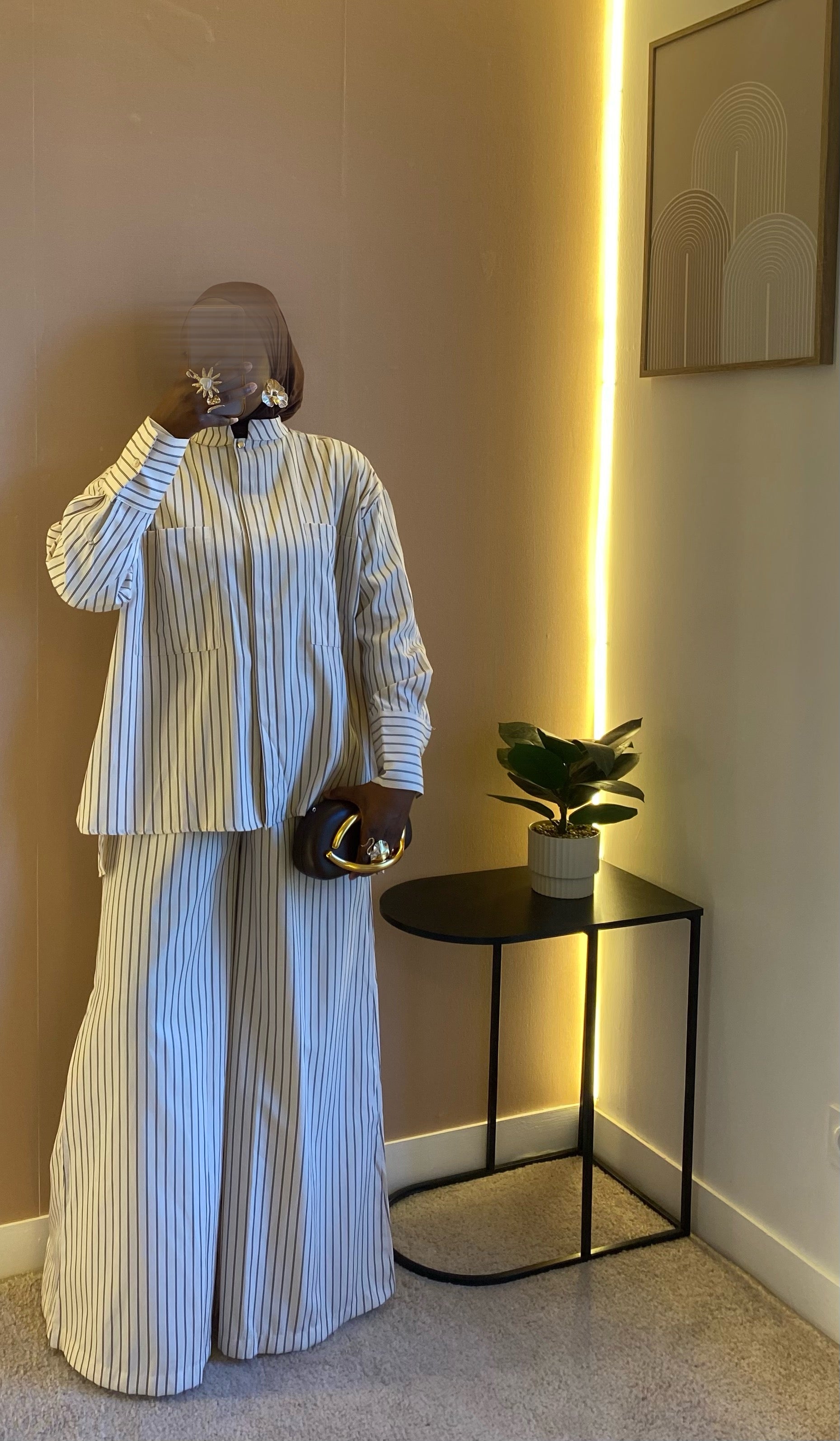 Ensemble pantalon Rayure AMAYA